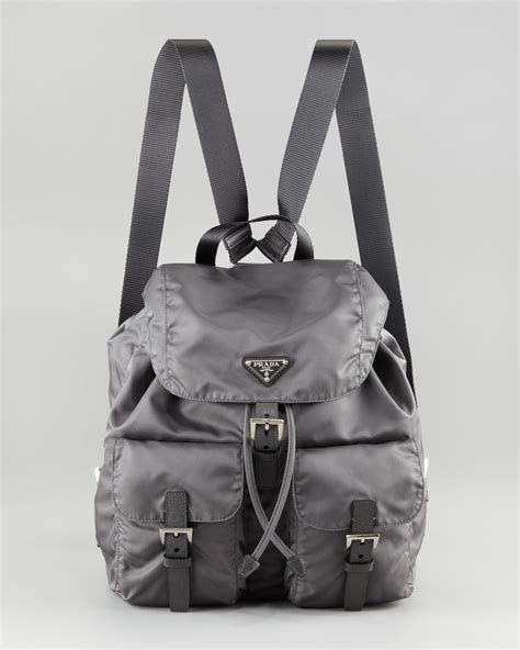 faux prada backpack|prada nylon backpack large.